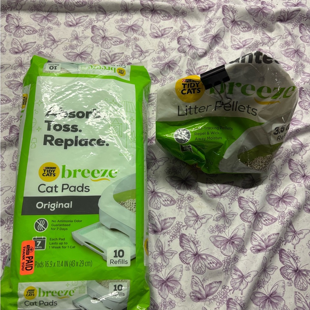 📍Breeze Cat Pads - Green